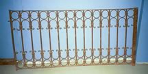 Beautiful wrought iron fencing -- click to enlarge