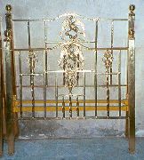 Brass bed - Click for a larger image