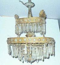 Antique Crystal chandelier